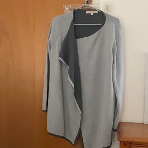 Lineamaglia knit long cardigan made in Italy